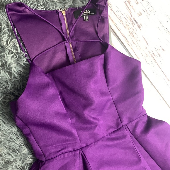 Lulu’s Purple Strappy Dress - Picture 4 of 9